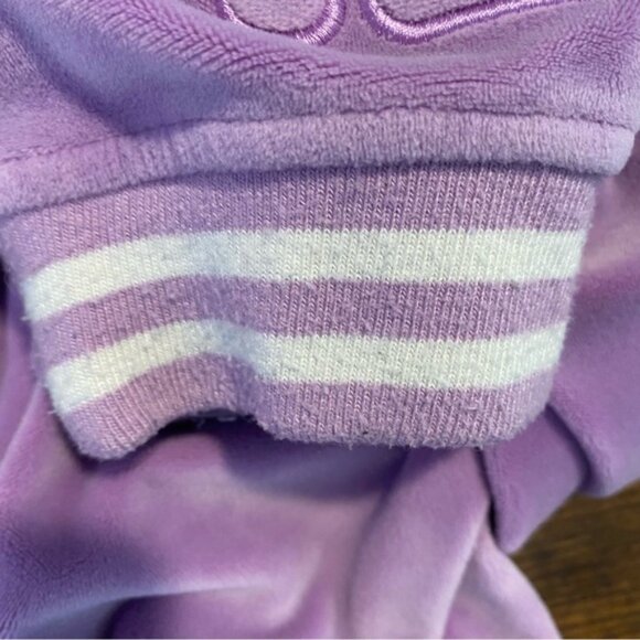 FILA Junior Purple Velour Track Pants Athleisure Loungewear - Picture 11 of 11